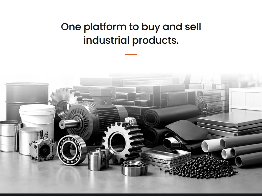 One platform to buy and sell industrial products